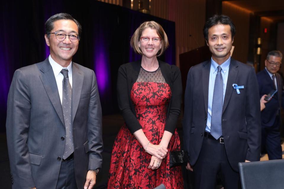 George Tanaka, Susan Basalla, and Tomoki Nakatani